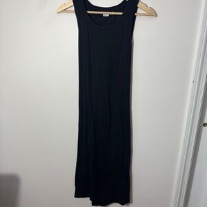 Black Sleeveless Maxi Dress by Unbranded